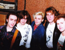 Comit&eacute; Cisne en Ya'st&aacute;, Madrid. Remi, Mac&iacute;as, Salva Ortiz, Jes&uacute;s Astorga y Goyo Esteban (MR, 1989)