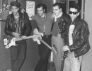 Los chilenos Coraz&oacute;n Rebelde en la entrada de Gasolinera (P. Ort&iacute;n, 1984)