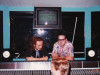 Con Remi en los estudios madrile&ntilde;os de Sonoland (1990)