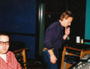 Con Carlos Martos en Sonoland (1990)