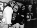Con parte de Mago de Oz en Roxy Club. Txus, Jos&eacute; y Carlitos (1998)