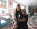 Con Carlos Go&ntilde;i en el Peggy Sue, Valencia (2012)