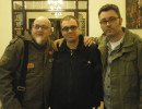 Luis Gonz&aacute;lez aka Caballero Reynaldo, Guillot y yo. Colegio Mayor Luis Vives, Valencia (2011)