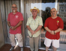 Con Paco Matall&iacute;n y Rafa Serra. Siempre un placer ver a los chicos de los 80 (Flich, 2011)