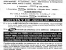 Octavilla cargada de iron&iacute;a del desaparecido Miguel Haba harto de las multas al B&eacute;same Mucho. 1998. Cuando la vi me re&iacute; mucho, me parece genial.