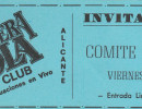 Comit&eacute; Cisne en La Tercera Ola de Alicante. 1991.