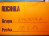 Backstage de la sala madrile&ntilde;a Rockola. Con Esgrima en 1983.