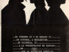 Cartel de IO con los perfiles de Natanson, F&eacute;lix Valls y Nano Pay&aacute; realizado por Xus Espert para un concierto en Gasofa. 1985.